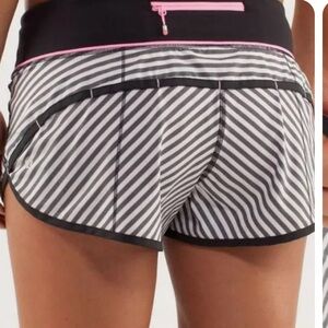 Lululemon rare speed up 2.5 low rise shorts